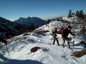 Invernale in Cima Camplano dal Passo-Monte di Zambla il 25 gennaio 2012 - FOTOGALLERY
